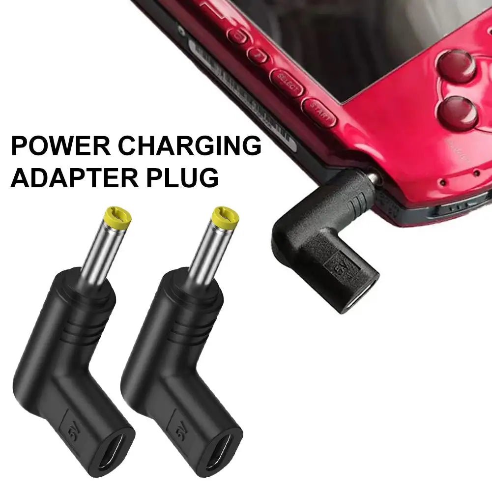 PSP USB-C Charging Adapter - Type C to DC Jack Converter for PSP 1000/2000/3000
