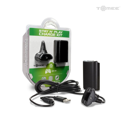 Xbox 360 Controller Charge Kit - Battery & Cable (18hr Play)