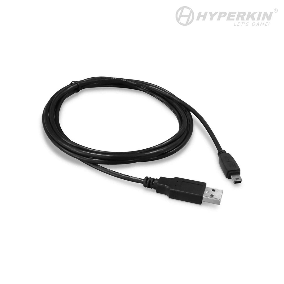 PS3 Controller Charging Cable - Mini USB (6ft, PS3/PSP Compatible)