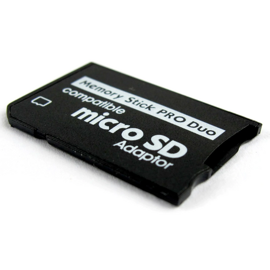 PSP Micro SD Adapter - Memory Stick Pro Duo Replacement