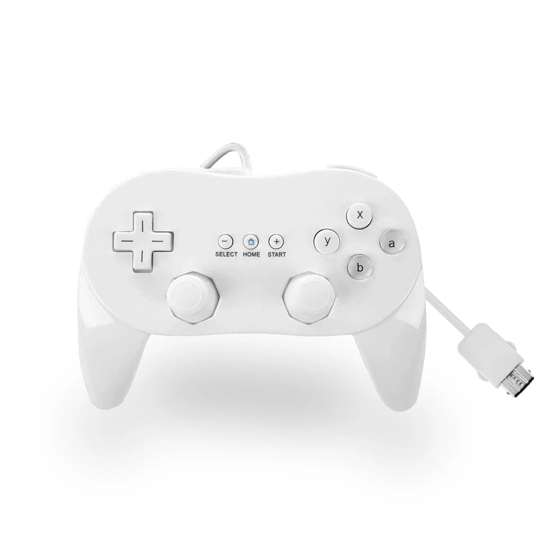 Wii Classic Pro Controller - White (Third-Party)